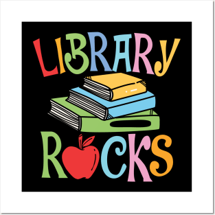 Library Rocks - Reading Posters and Art